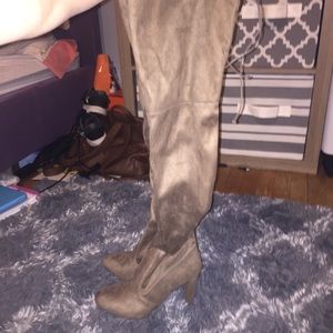 OTK Tan Suede Boots